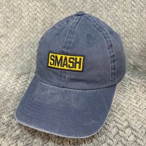 The Nash Collection Smash Nashville Hat Navy Blue Adjustable Dad Cap Sample